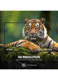 NIKAI 43 Inch Smart LED TV | Built-In Wi-Fi, Smart Apps, 2 HDMI Ports, 1GB RAM | 16W Speakers, Quad-Core Processor | Ultra-Slim Frame, Sleep Timer, Auto Power Off | Multilingual OSD, 60HZ - NTV4300SLED Black