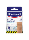 Extra Robust Wound Plasters Waterproof Dressing Extra Resistant Plaster Super Strong Adhesion Flexible And Durable Plaster Blocks 99% Of Bacteria 16 Strips