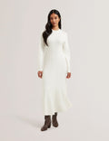 Ted Baker Crew Neck Knitted Dress