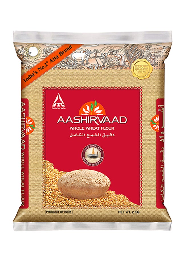 Aashirvaad Whole Wheat Flour Atta 2kg
