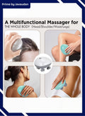 Waterproof, Portable Electric Scalp Massager | For Hair Growth, Hair Deep Clean, Head Relaxation