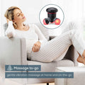 Beurer MG 18 Mini Handheld Electric Massager for Gentle Vibration Massager | Ideal for Back, Neck, Arms and Legs | LED Light | Portable | Black | 3 Years Guarantee