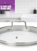 FEELINGS Stainless Steel Cookware Set 7PCS – 4 Cooking Pots (3 with Lids + 1 without Lid), Full Induction Compatible, Durable Kitchen Set