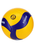 Mikasa Official Size 5 Volleyball| FIVB Approved, Microfiber Synthetic Leather| 18-Panel Aerodynamic Design