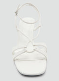 MANGO Combined-Strap Heeled Sandals