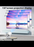 Wownect HY300 Android 5G Wifi Smart Portable Projector 1280 720P Full HD Office Home Theater Video Mini Projector Optical specifications PROJ-WO-87-AN White