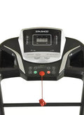 Sparnod Fitness Sparnod Fitness STH-1200 Foldable Motorized Treadmill for Home Use (4 HP Peak) with 12 Pre-set Programs, Hi-Fi Speaker, Safety Key, Maximum User Weight of 110 Kg