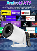 Digisand X3 Mini Portable Projector 5G Wifi 6 BT 5.2 Android 11 Projector 4K 1080P Full HD Support 13000 Lumens Horizontal Keystone Correction Auto Led Projector 180°Rotating Projector