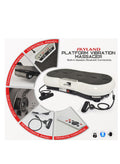 Sky Land Crazy Fitness Vibration Plate | Ultra-Thin Body Slimmer Machine | 99-Speed Levels, 3 Workout Modes, Bluetooth Speaker | Whole Body Workout & Weight Loss Trainer, EM-1872