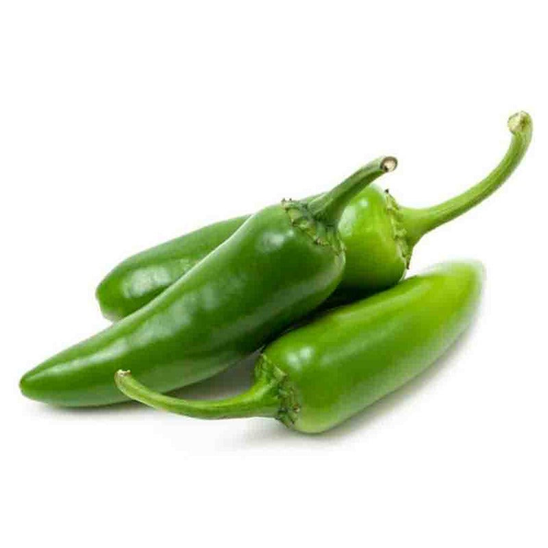 Fresh Green Chillies (Sindh) 250g
