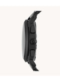 FOSSIL Men's Stainless Steel Analog Watch FS4682 - 42 mm - Black