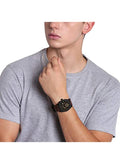 FOSSIL Men's Water Resistant Analog Watch FS4656 - 42 mm - Brown