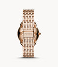 FOSSIL Women's Water Resistant Analog Watch ES3713 - 35 mm - Rose Gold