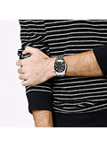 FOSSIL Men's Grant Water Resistant Chronograph Watch FS4736 - 44 mm - Silver