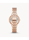 FOSSIL Women's Water Resistant Stainless Steel Analog Wrist Watch ES3546 - 36 mm - Rose Gold