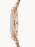FOSSIL Women's Water Resistant Stainless Steel Analog Wrist Watch ES3546 - 36 mm - Rose Gold