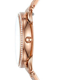 FOSSIL Women's Tailor Water Resistant Analog Watch ES4264 - 35 mm - Rose Gold