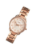 FOSSIL Women's Tailor Water Resistant Analog Watch ES4264 - 35 mm - Rose Gold