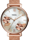 FOSSIL Women's Jacqueline Analog Watch ES4534 - 36 mm - Rose Gold