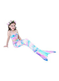 J&J 3-Piece Mermaid Bathing Swimsuit Set