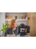 Canon EOS 250D DSLR Camera With EFS 18-55 DC III Lens 24.1 MP APS-C Sensor 5 FPS Vari-Angle Touchscreen 4K Movies Wi-Fi Bluetooth