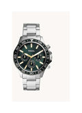 FOSSIL Men's Stainless Steel Chronograph Wrist Watch BQ2492 - 45 mm - Green