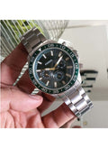FOSSIL Men's Stainless Steel Chronograph Wrist Watch BQ2492 - 45 mm - Green