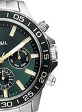 FOSSIL Men's Stainless Steel Chronograph Wrist Watch BQ2492 - 45 mm - Green