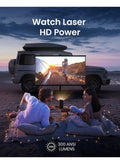 Nebula Anker Nebula Capsule 3 Laser 1080p, Smart, Wi-Fi, Mini Projector, Black, Portable Projector, Dolby Digital, Laser Projector, Autofocus, 120-Inch Picture, Built-in Battery, 2.5 Hours of Playtime D2426 Black