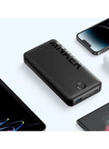 Anker 20000 mAh Power Bank, 325 Portable Charger (PowerCore 20K II), 20,000mAh Battery Pack with 2-Port, 15W High-Speed Charging for iPhone, Samsung Galaxy, and More Starlit