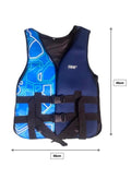 Generic Children's Life Jacket with Adjustable Straps, Whistle, and Enhanced Buoyancy for Kayaking, Boating, and Water Sports