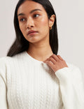 Ted Baker Crew Neck Knitted Dress