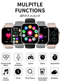 Korean Brand X5S Smart Watch, Business Smartwatch, Waterproof Fitness Watch, Bluetooth Calling, Heart Rate Monitoring - Black