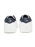 U.S. Polo Assn. Men's White Low-Top Sneakers - Lightweight Lace-Up Style, Comfortable Casual Footwear
