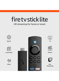 TV Fire Stick Lite streaming device 2nd Gen, no TV controls, HD streaming device
