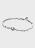 Sparkling Halo Tennis Bracelet
