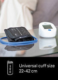 ExactFit 1E Upper Arm Blood Pressure Monitor – Clinically Accurate, Easy-to-Read, Universal Cuff, Stores Last Reading BUA4000