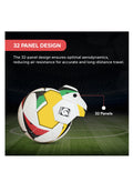 ENDLESS Champion Football | Size 5 | TPU Machine Stitched Football | 32 Panel | Clubs, Training, Academies Balls For Professional Football Matches
