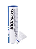 Yonex Yonex Muscle Power 8S Cyan 2UG4 & Mavis 350 White Slow Nylon Shuttlecock Bundle - 2 Racquets, 1 Mavis 350 White 6 Piece Tube & 1 Outdoor Net