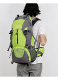 MissTiara 60L High-Capacity Waterproof Outdoor Sport Camping and Hiking Backpack With Shoe Compartment