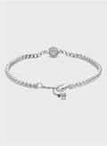 Sparkling Halo Tennis Bracelet