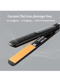 Tornado Keratiner Hair Straightener and Curler 2 in 1 Ceramic Flat Iron with 6 Heat Settings Adjustable Temperature and Heats Up Fast