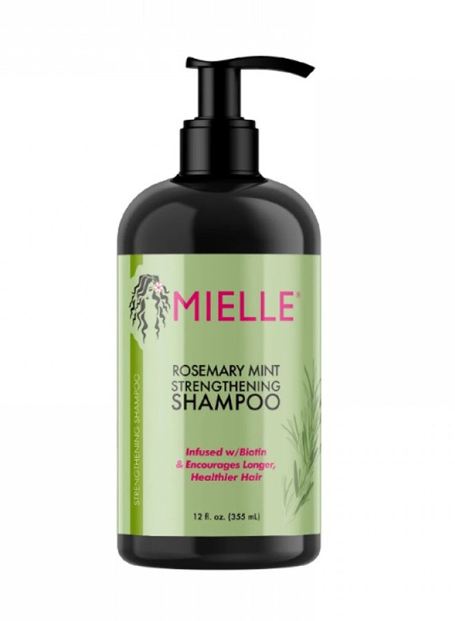 MIELLE Rosemary And Mint Strengthening Shampoo 355ml
