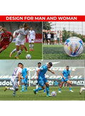 Plynox Fifa World Cup 2022 Model Football Training soccer Ball Size 5 Best for Playing Indoor Outdoor