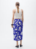 MANGO Floral Sarong Skirt