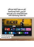 Samsung Smart TV, Crystal UHD, DU8000, 65 Inch, 2024, Dynamic Crystal Color, 4K Upscaling, Tizen OS, AirSlim Design UA65DU8000UXZN Titan Gray