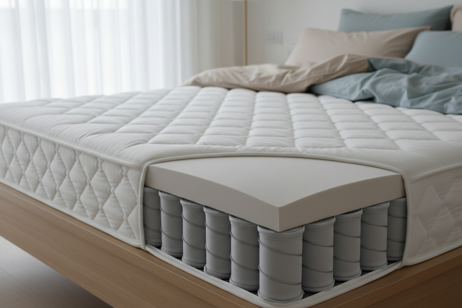 DualCore Spring-Foam Hybrid Mattress